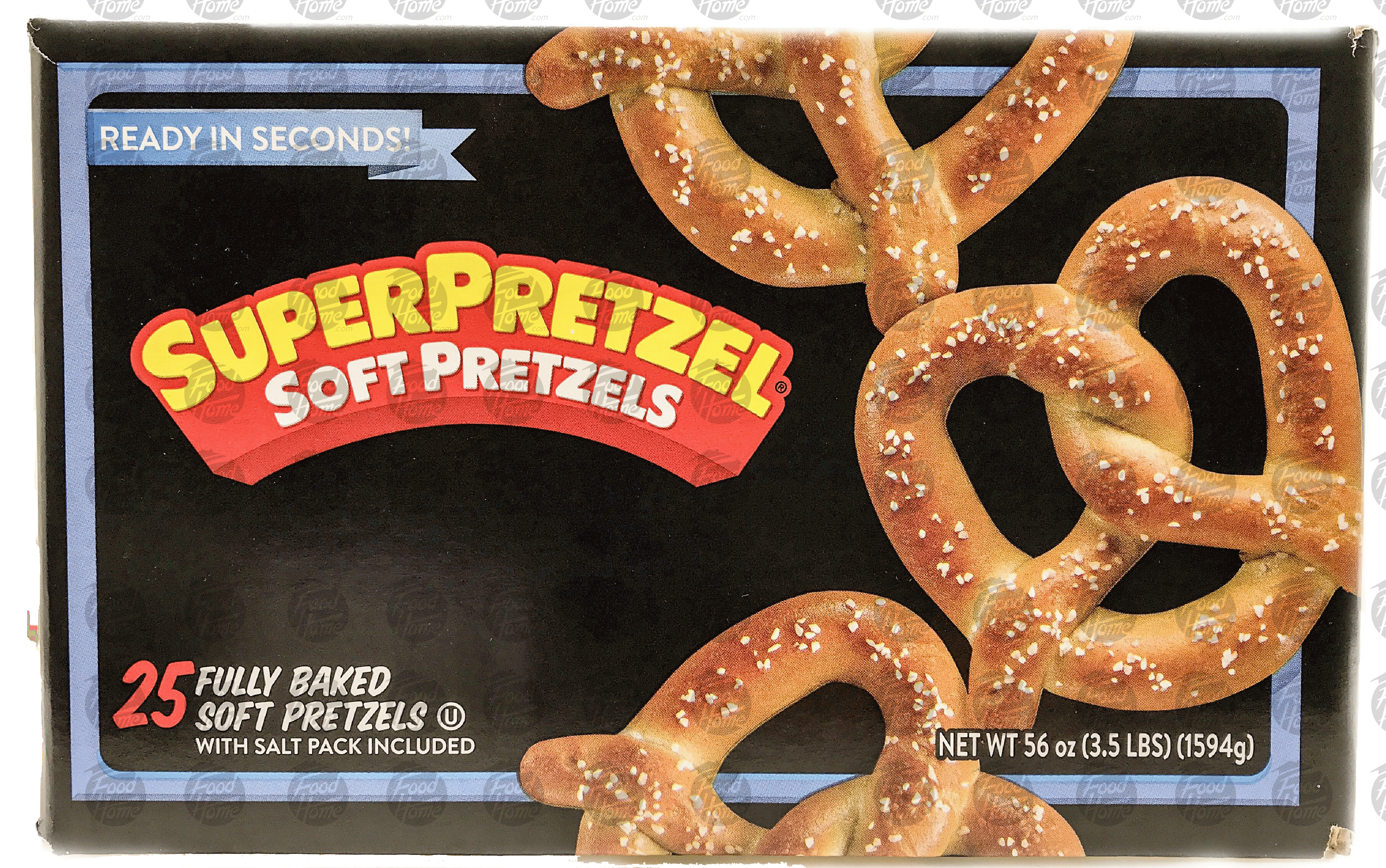 SuperPretzel Original baked soft pretzels, 25 ct Full-Size Picture